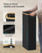 Laundry Basket - Oxford Fabric - Ink Black - Collapsible with Removable Mesh Liner