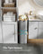 Laundry Basket - Oxford Fabric - Dove Grey - Slim