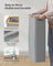 Laundry Basket - Oxford Fabric - Dove Grey - Slim