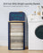 Laundry Basket - Oxford Fabric - Charcoal Blue - Slim