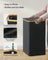 Large 130L Laundry Basket - Oxford Fabric - Ink Black - Collapsible with Lid and Removable Mesh Liner