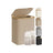 Laundry Basket - Oxford Fabric - Camel Brown - 2-Section with Lid and Removable Mesh Liner