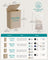 Laundry Basket - Oxford Fabric - Camel Brown - 2-Section with Lid and Removable Mesh Liner