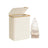 Laundry Basket - Oxford Fabric - Cream White - 130L Capacity