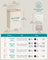 Laundry Basket - Oxford Fabric - Cream White - 130L Capacity
