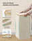 Laundry Basket - Oxford Fabric - Cream White - 130L Capacity
