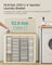 Laundry Basket - Oxford Fabric - Slim Design