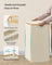 Laundry Basket - Oxford Fabric - Cream White - 150L