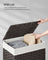 Laundry Basket - Synthetic Rattan Wicker - Natural - 90L Capacity
