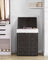 Laundry Basket - Synthetic Rattan Wicker - Natural - 90L Capacity