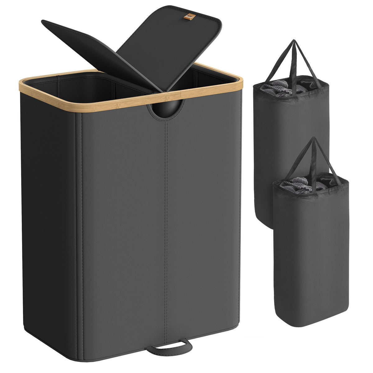 Recycling Bin - With Multiple Compartments - 52 x 38.5 x 75 cm