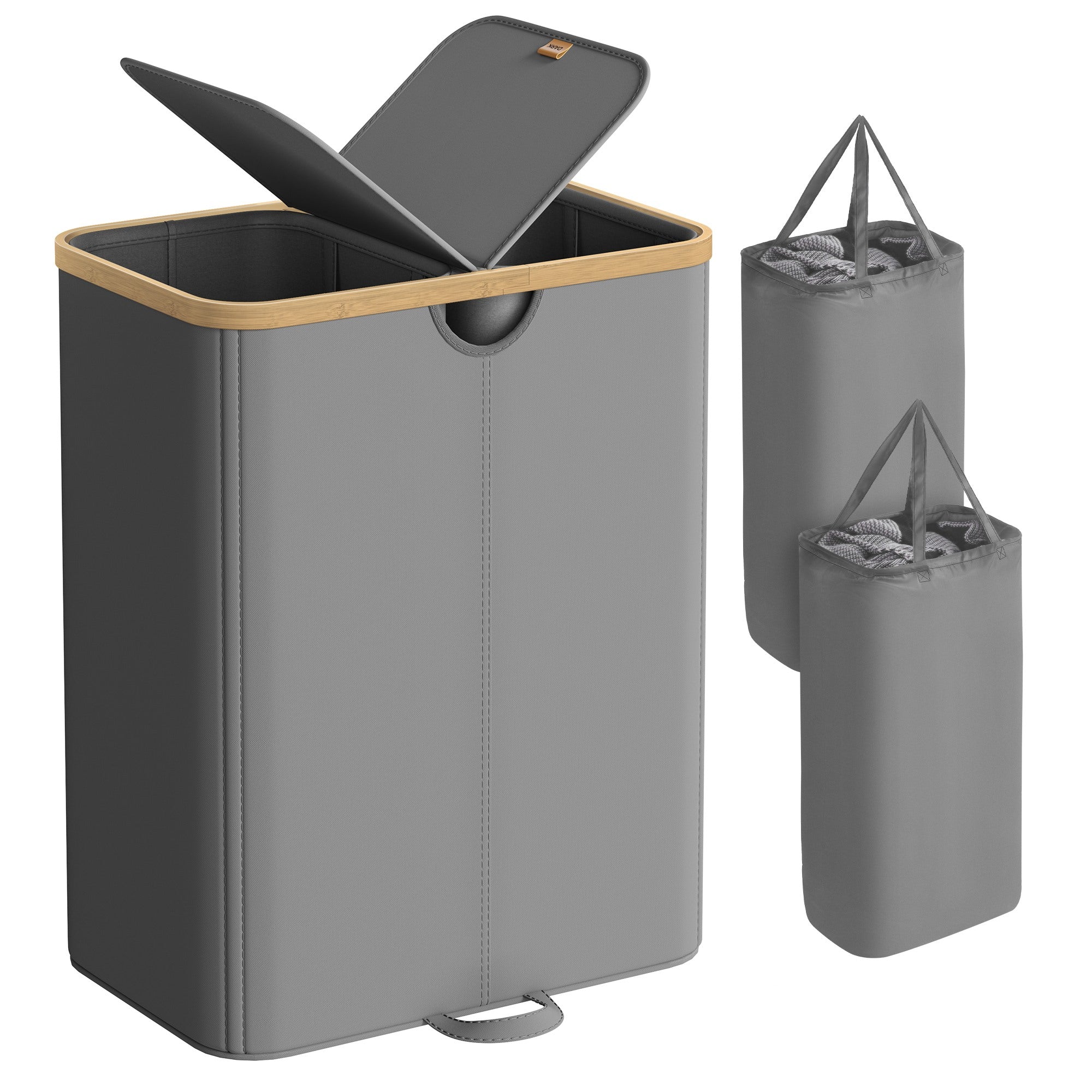 Recycling Bin - With Multiple Compartments - 52 x 38.5 x 75 cm