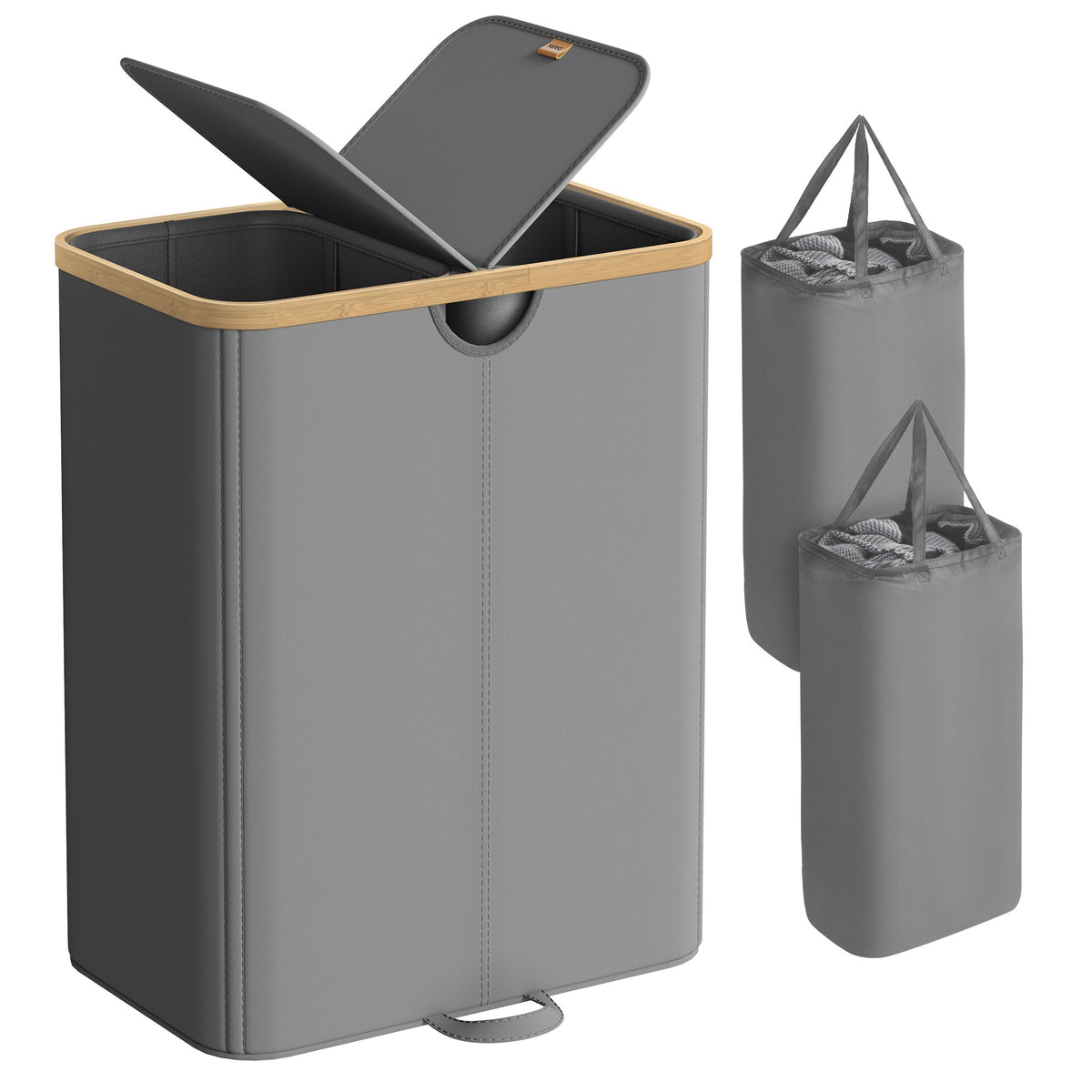 Recycling Bin - With Multiple Compartments - 52 x 38.5 x 75 cm
