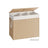 Laundry Basket - Fabric - Natural Beige - 3 Compartments with Lid and Removable Liner