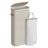 Laundry Basket - Polyester Fabric and Plastic - Cappuccino Beige