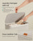 Laundry Basket - Polyester Fabric and Plastic - Cappuccino Beige