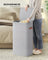 Laundry Basket - Fabric - Dove Grey - 100L Capacity with Lid and Removable Liner