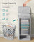 Laundry Basket - Fabric - Dove Grey - 100L Capacity with Lid and Removable Liner