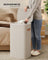 Laundry Basket - Fabric - Dove Grey - 100 L Capacity with Lid and Handles