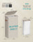 Laundry Basket - Fabric - Dove Grey - 100 L Capacity with Lid and Handles
