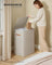 Laundry Basket - Polyester - Ink Black - Dual Compartment with Removable Liners and Lid