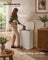 Recycling Bin - With Multiple Compartments - Beige