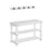 Coat Rack and Shoe Bench Set - Bamboo - Ink Black - Multifunctional with 5 Hooks and 3-Tier Storage