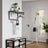 Wall-Mounted Coat Rack - Metal - Greige and Black - Durable and Easy to Install
