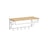 Wall-Mounted Coat Rack - Engineered Wood - Golden Oak