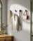 Set of Egg Shaped Wall Hooks - Holds up to 5 kg - Metal - Ink Black