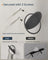 Set of Egg Shaped Wall Hooks - Holds up to 5 kg - Metal - Ink Black