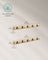 Wall-Mounted Coat Rack Set - Natural Wood - Beige - 5 Double Hooks with Shelf