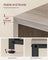 Coat Rack and Shoe Bench Set - Wood - Heather Greige - Multifunctional Hall Tree with Dot Coat Hooks and 2-Tier Shoe Rack