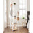 Coat Stand - Steel - Greige and Black - Sturdy Design for Everyday Use