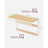 Coat Rack - Wood - Oak and White - Wall Mounted with 10 Removable Hooks and Shelf