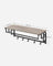 Wall-Mounted Coat Rack - 5 Hooks and Shelf - Wood - Greige and Black - Study and Reliable Design