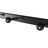 Coat Rack Shelf - Wood - Rustic Brown and Black - Wall Mounted with 5 Hooks and Hanging Rail