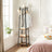 Coat Stand - Metal - Rustic Brown