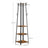 Coat Stand - Metal - Rustic Brown