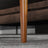 Coffee Table - Wood - Rustic Brown - Storage Drawer and Open Compartment