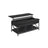 Lift-Top Coffee Table - Wood - Natural Finish - Open and Hidden Storage with X-Shaped Design