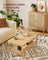 2-Tier Coffee Table - Oak - Beige