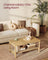 2-Tier Coffee Table - Oak - Beige