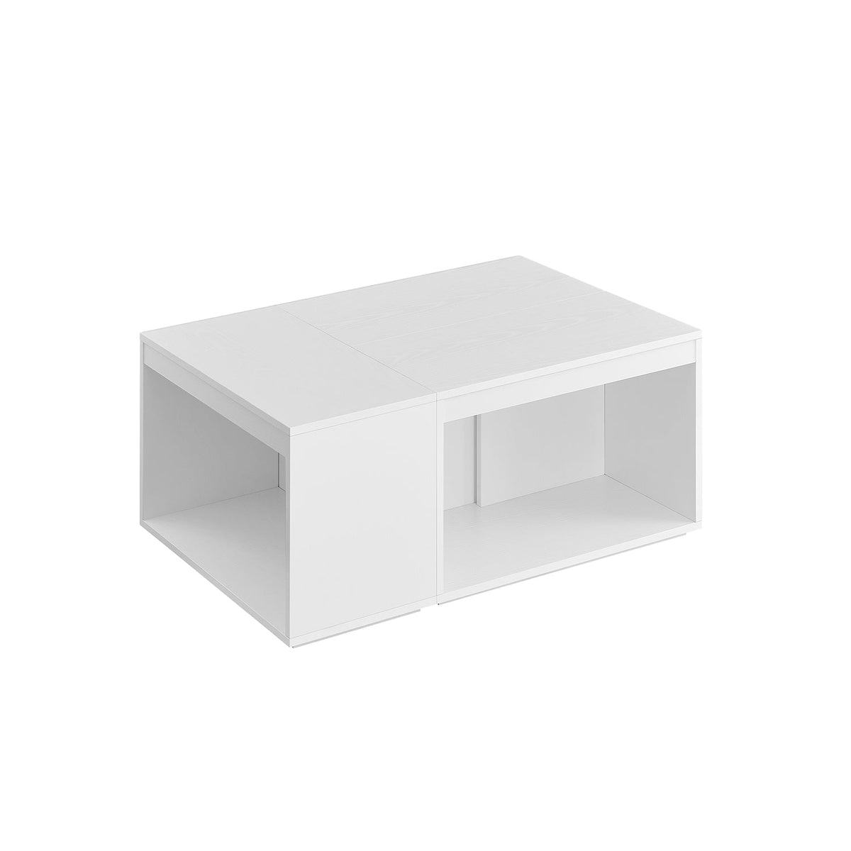 Customisable Coffee Table Set - Wood - Snow White