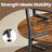 Round Coffee Table - Metal - Rustic Brown