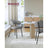 Upholstered Dining Chair - Fabric - Dark Grey