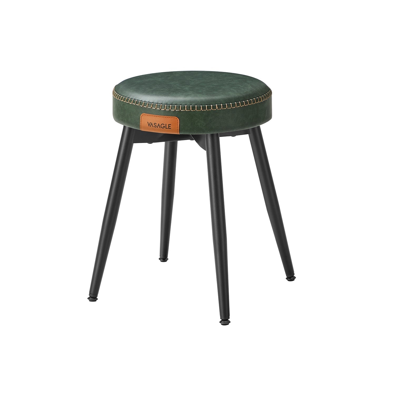Dining Chair - Synthetic Leather - Mid-Century Modern