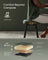 Dining Chairs Set of 2 - Synthetic Leather - Upholstered