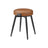 Dining Chair - Synthetic Leather - Caramel Brown