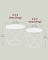 Set of 2 Round Coffee Tables - Steel - Snow White - Robust Design for Living Room and Bedroom